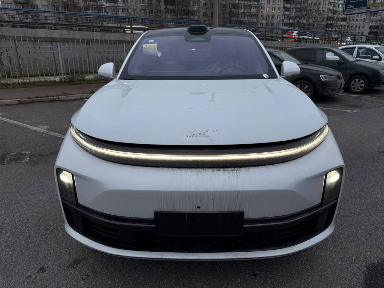 Автомобиль, поставленный из Китая в Россию